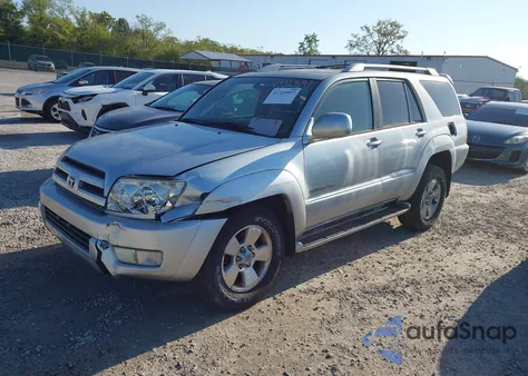 2004 Toyota 4Runner Limited V8 из США, поврежденный, VIN JTEBT17R940038189